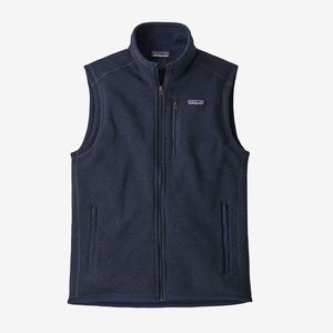 Patagonia Men’s Better Sweater fleece vest navy size small
